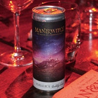 Man and Witch Bubbly Rosé, 4 cans x 250mL ea = 1.3 bottles